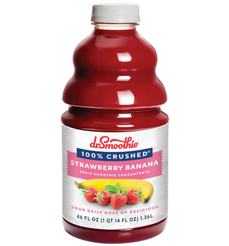 Dr. Smoothie Strawberry Banana 100% Crushed Fruit Smoothie